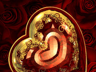 Valentine 3D Screensaver screenshot